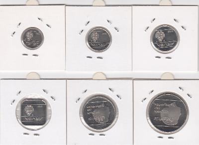 Beschrijving: 4,40 Florin Set(6)